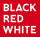 logo - Black Red White