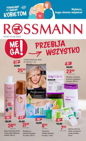 Gazetki Rossmann Węgrów