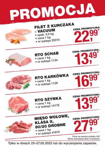 Gazetka Makro - Dostawa - mięso w super cenach
