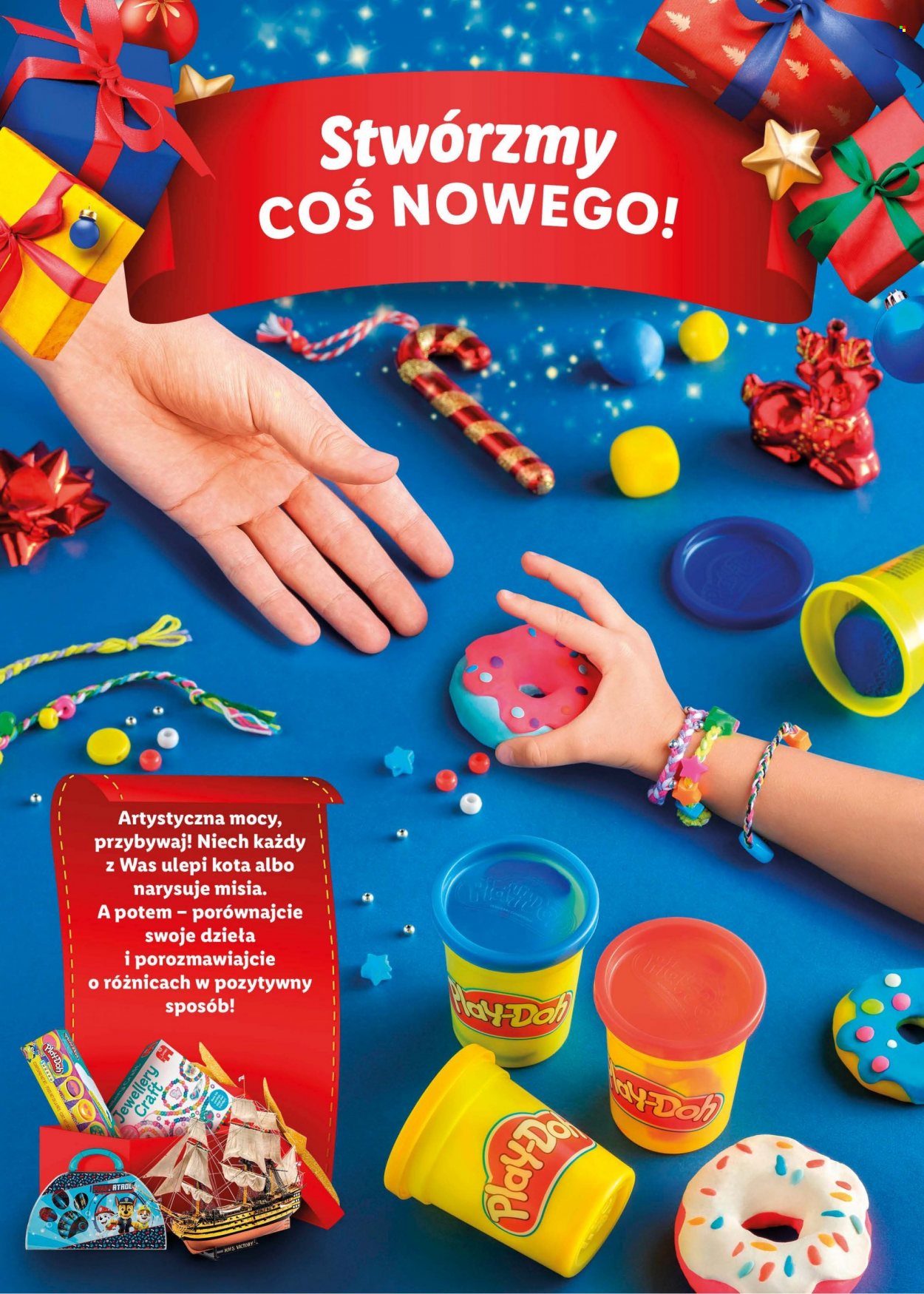 Gazetka Lidl - Produkty w akcji - plastelina, Play-Doh. Strona 74.