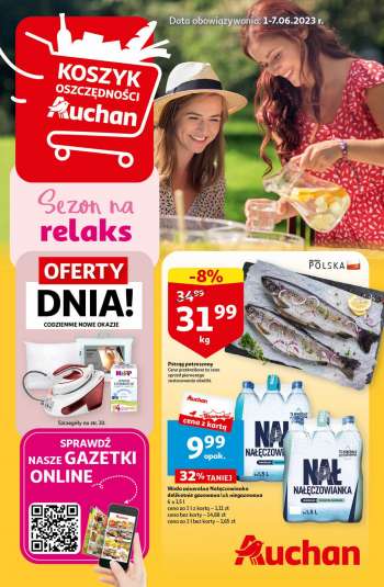 Gazetka Auchan - Sezon na relaks