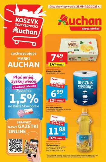 Gazetka Auchan - Zachwycające marki