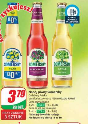 Napój piwny Somersby