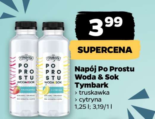 Napój Po Prostu Woda & Sok Tymbark