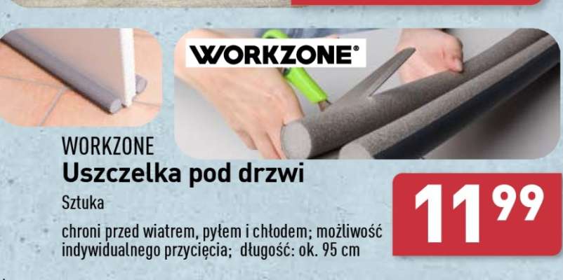 WORKZONE Uszczelka pod drzwi