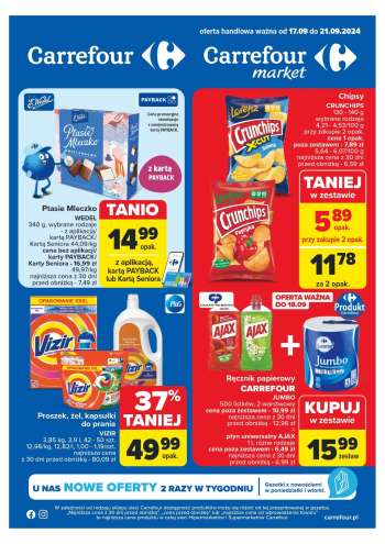 Gazetka Carrefour - 17.09.2024 - 21.09.2024.