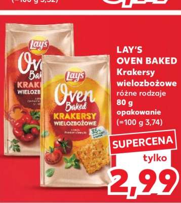 LAY'S OVEN BAKED Krakersy wielozbożowe