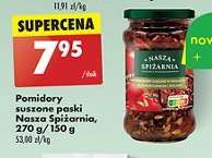 Pomidory suszone paski Nasza Spiżarnia, 270 g/130 g