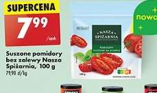 Suszone pomidory bez zalewy Nasza Spiżarnia, 100 g