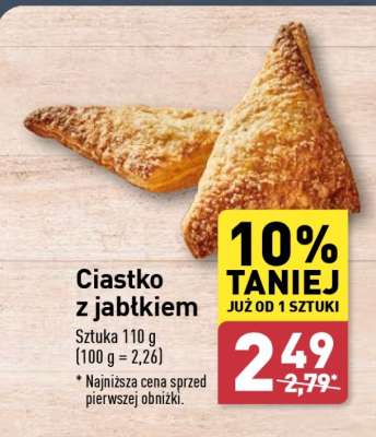 Ciastko z jabłkiem