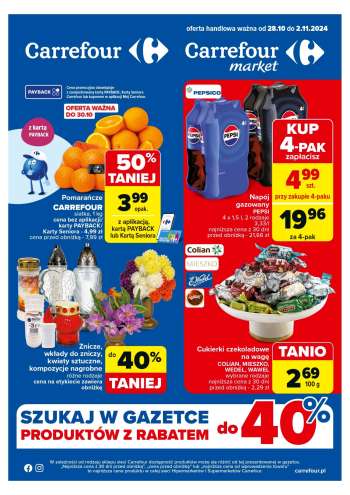 Gazetka Carrefour - 28.10.2024 - 2.11.2024.