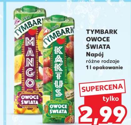 TYMBARK OWOCE ŚWIATA