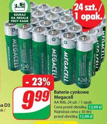 Baterie cynkowe Megacell