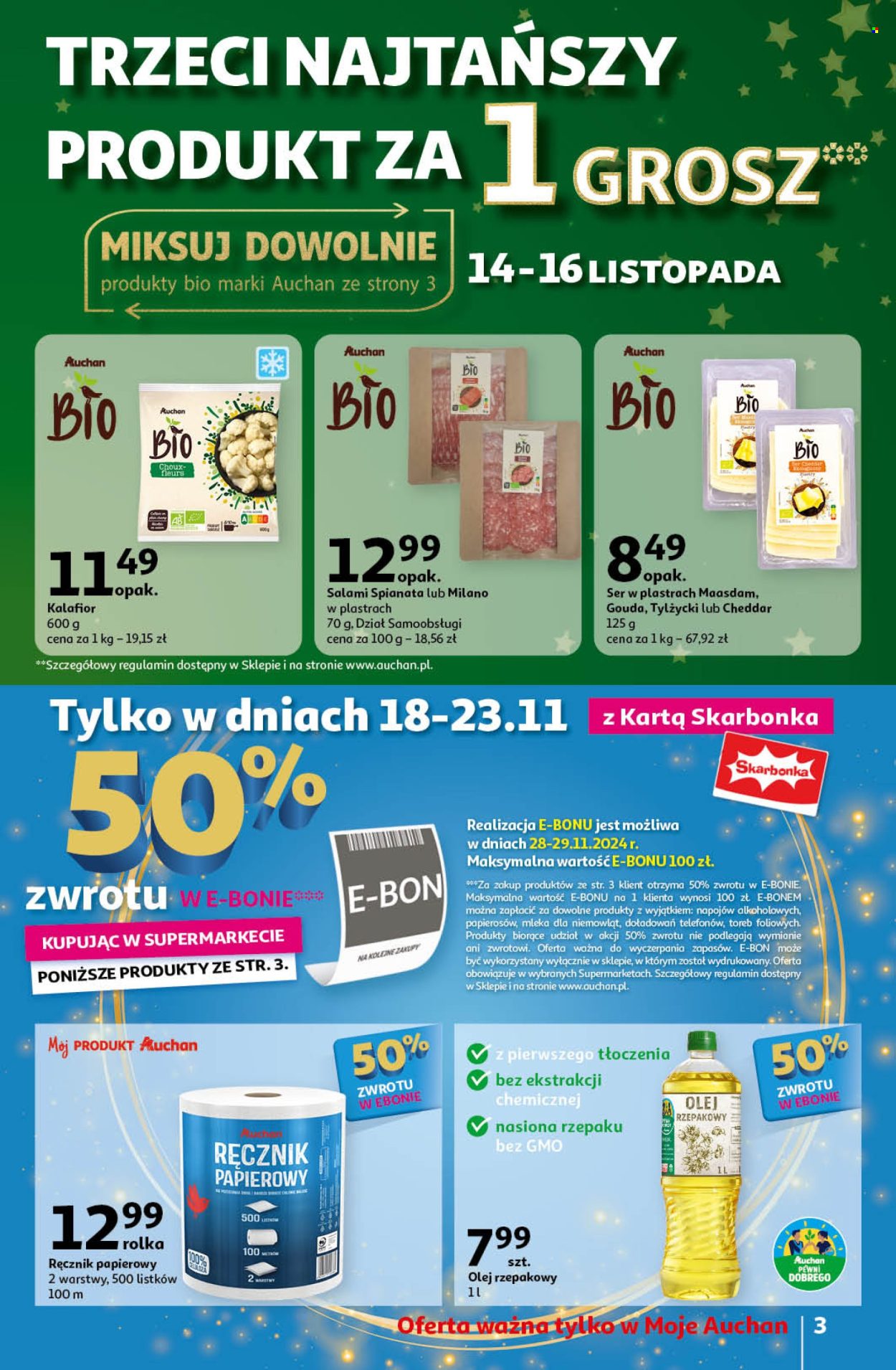 Gazetka Auchan - 14.11.2024 - 20.11.2024. Strona 1