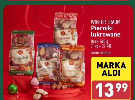 WINTER TRAUM Pierniki lukrowane