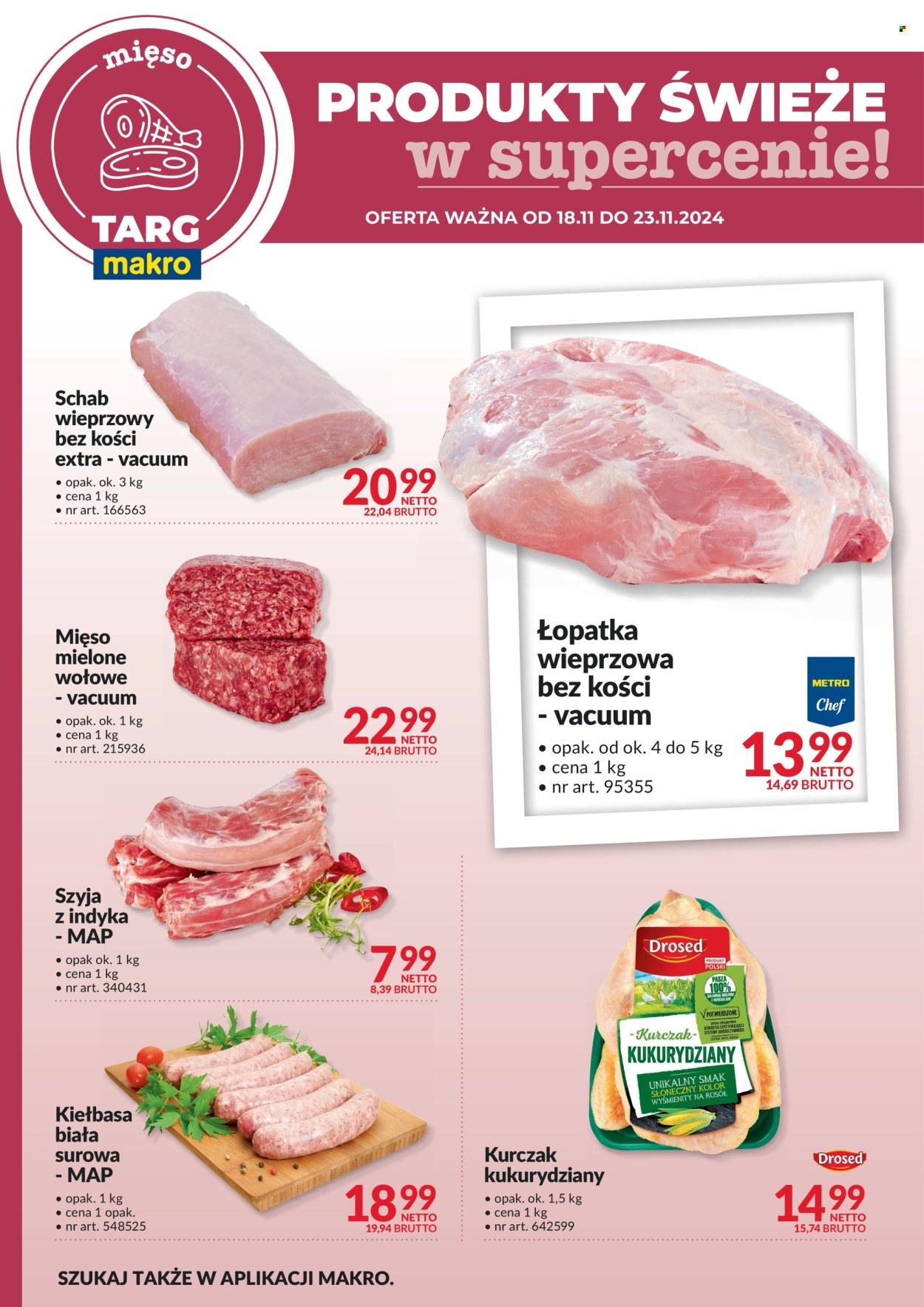 Gazetka Makro - 18.11.2024 - 23.11.2024. Strona 1