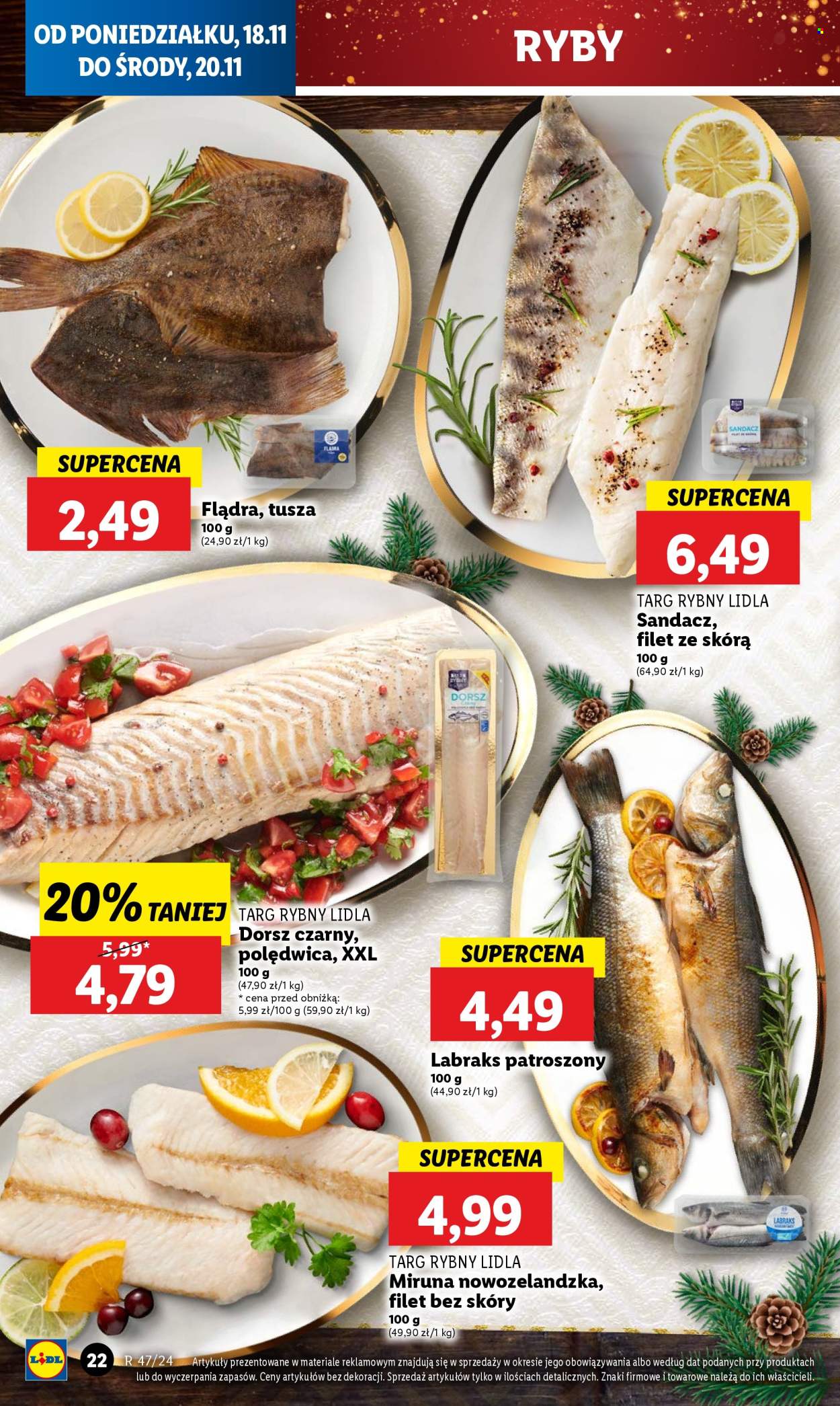 Gazetka Lidl - 18.11.2024 - 20.11.2024. Strona 1