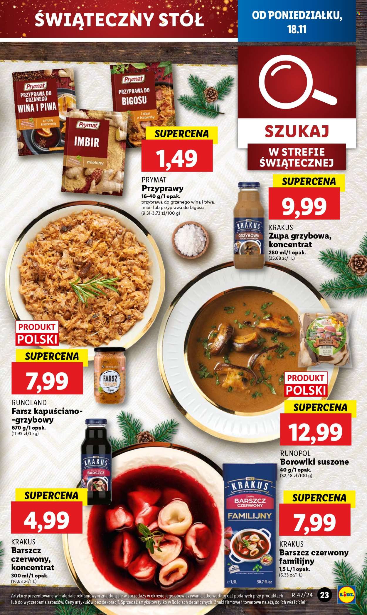 Gazetka Lidl - 18.11.2024 - 20.11.2024. Strona 1