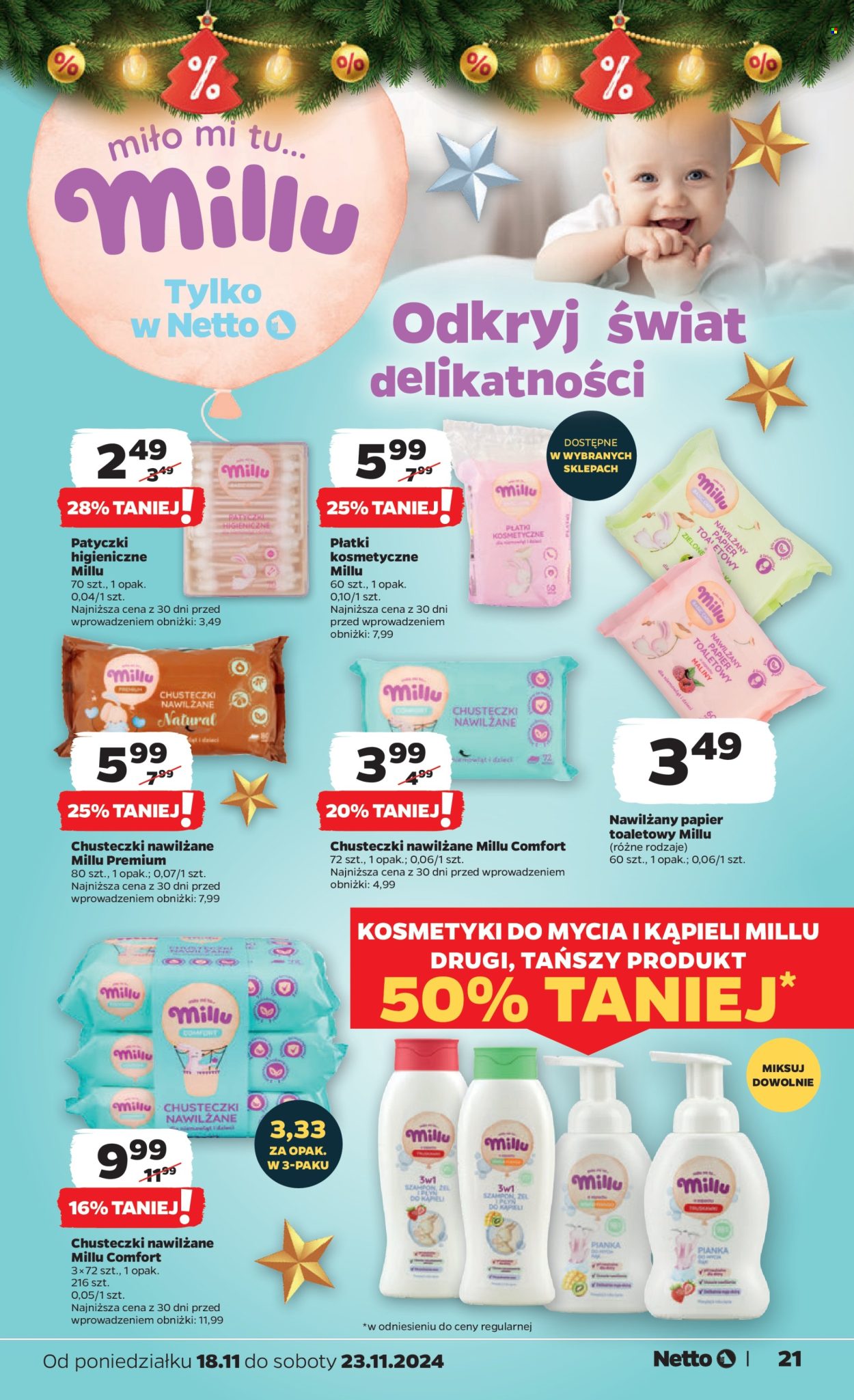 Gazetka Netto - 18.11.2024 - 23.11.2024. Strona 1