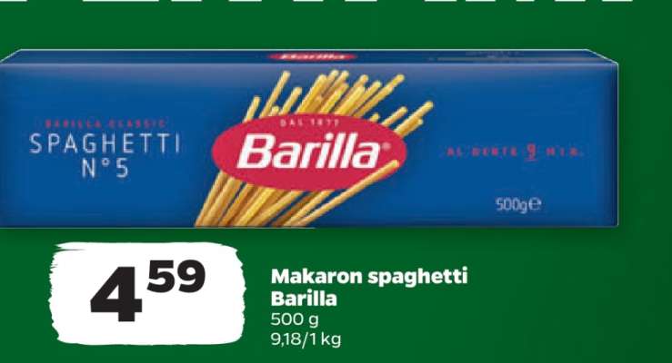 Makaron spaghetti Barilla