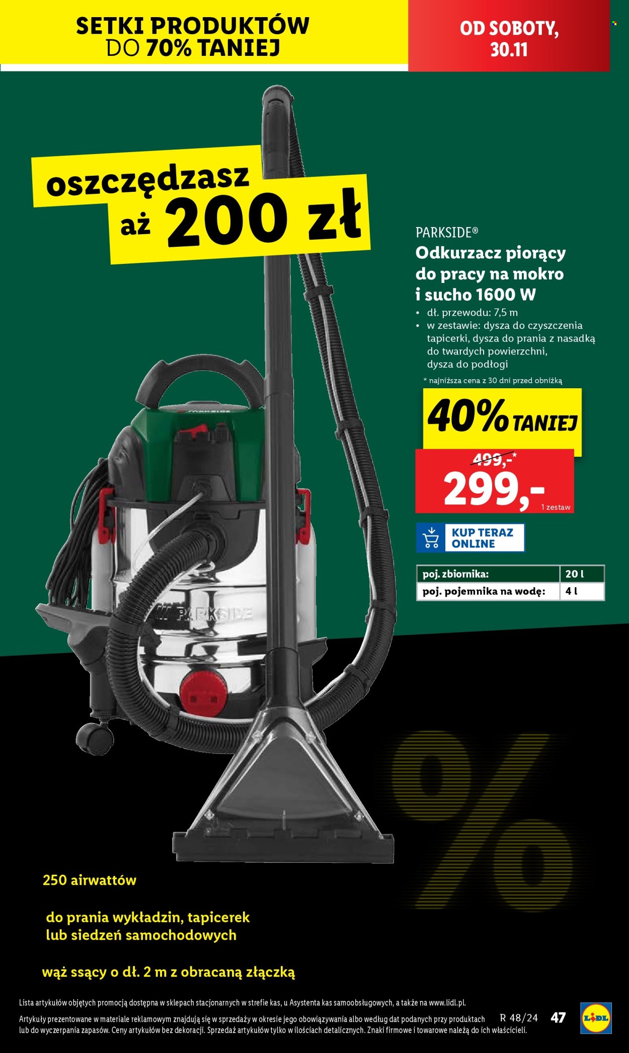 Gazetka Lidl - 25.11.2024 - 30.11.2024. Strona 1