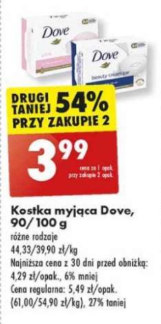 Kostka myjąca Dove 90/100 g