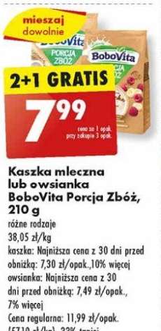 BoboVita Porcja Zbóż, 210 g