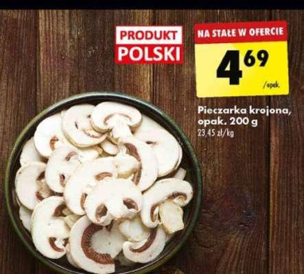 Pieczarka krojona opak 200 g