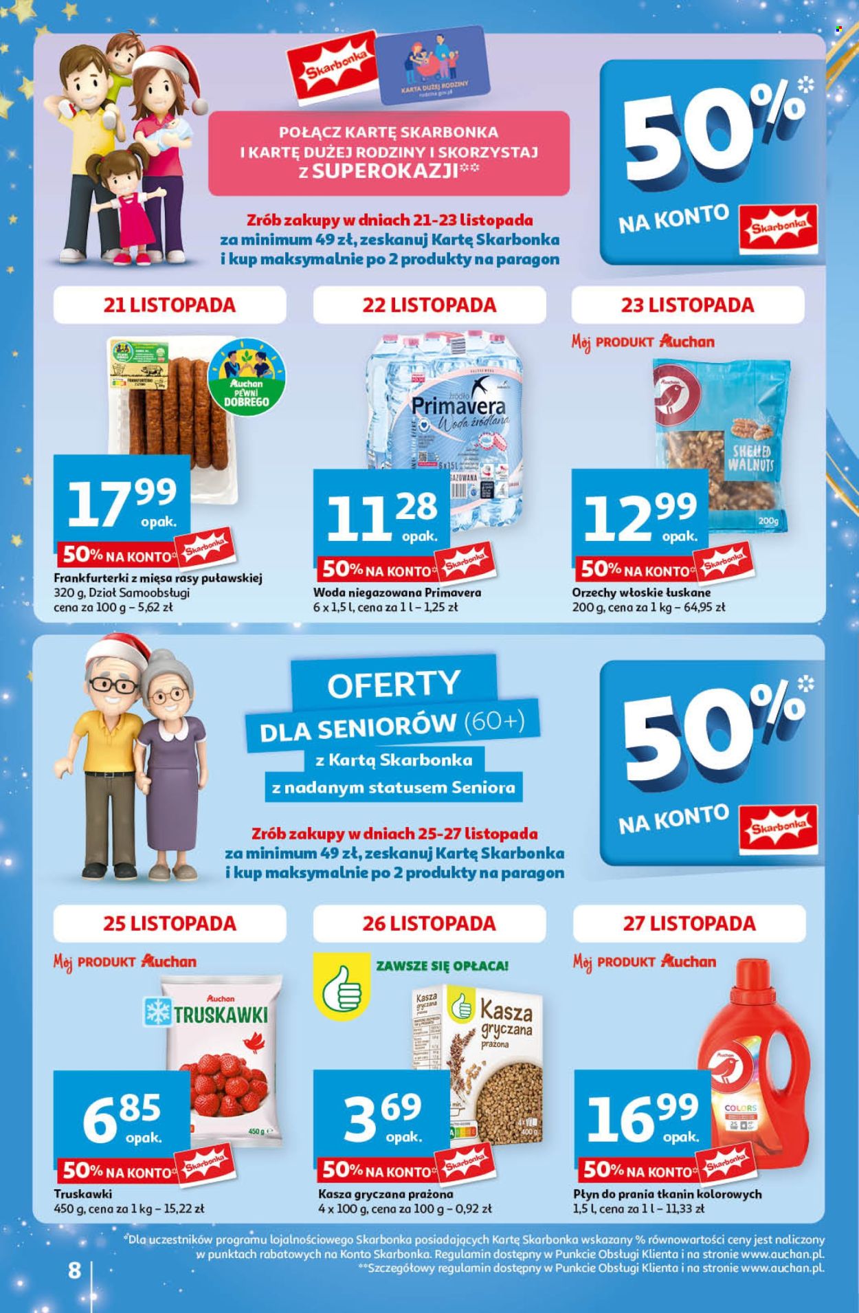 Gazetka Auchan - 21.11.2024 - 27.11.2024. Strona 1