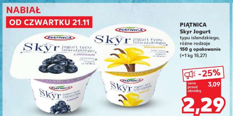 PIĄTNICA SKYR Jogurt