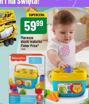 Pierwsze klocki malucha Fisher Price