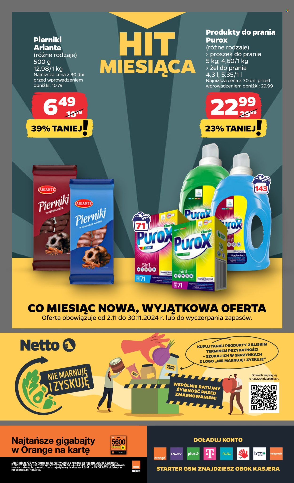 Gazetka Netto - 21.11.2024 - 27.11.2024. Strona 1