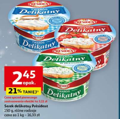 Twaróg delikatny PRÉSIDENT