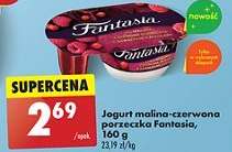 Jogurt malina-czerwona porzeczka Fantasia, 150 g