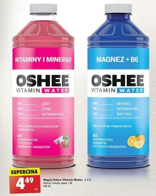 Napój Oshee Vitamin Water, 1 l