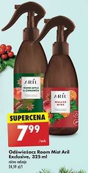 Odświeżacz Room Mist Aril Exclusive, 325 ml