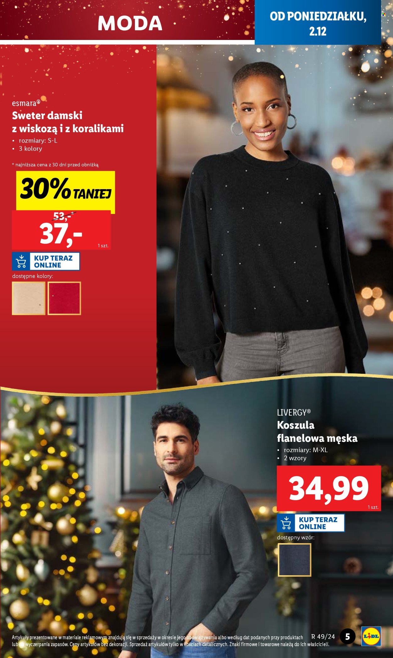 Gazetka Lidl - 2.12.2024 - 7.12.2024. Strona 1