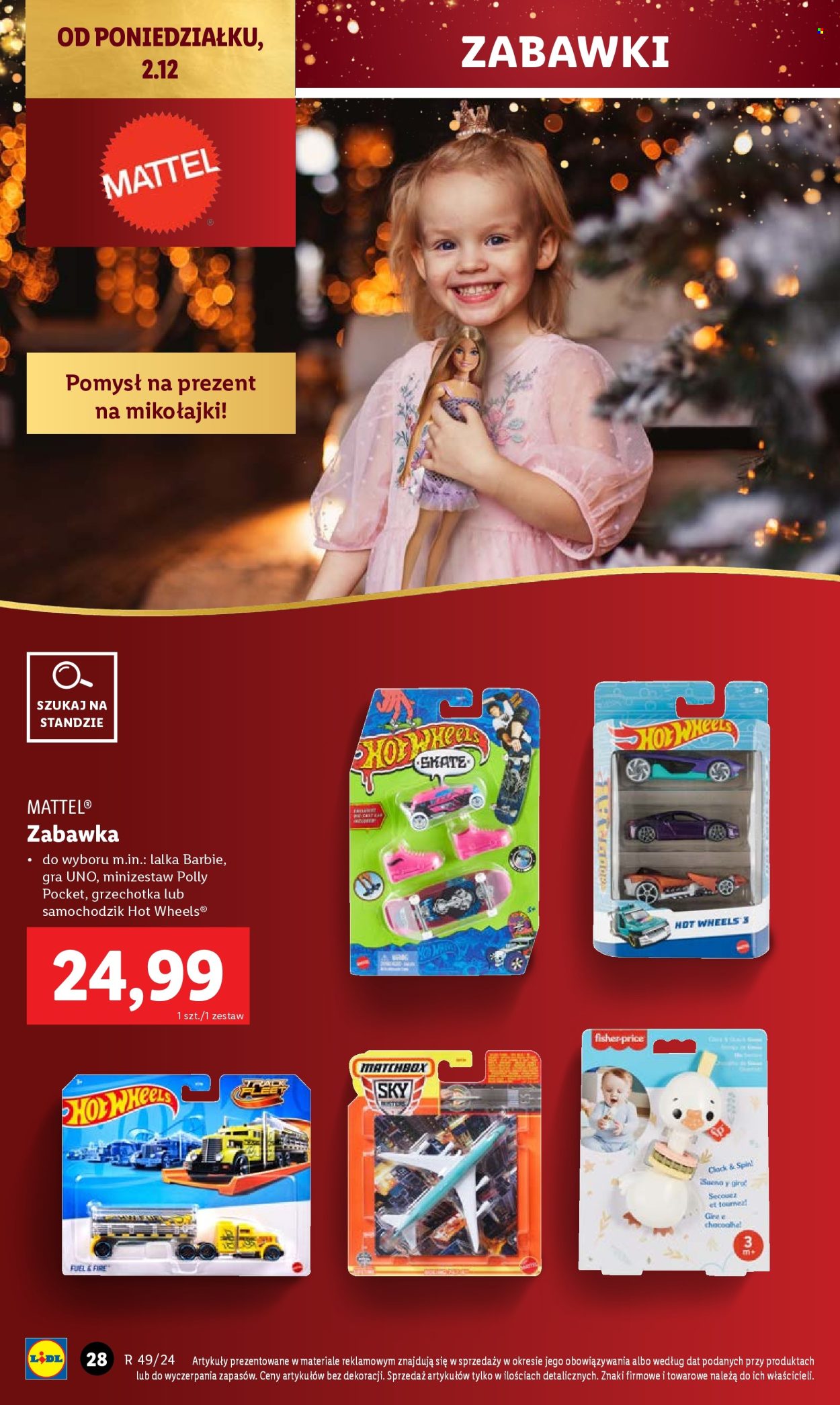 Gazetka Lidl - 2.12.2024 - 7.12.2024. Strona 1