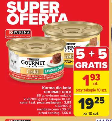 Karma dla kota GOURMET GOLD