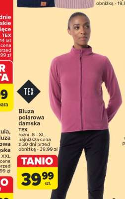 Bluza polarowa damska TEX