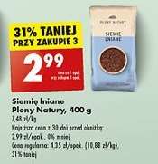 Siemię lniane Plony Natury 400 g