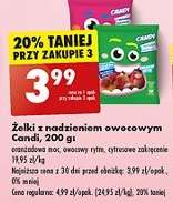 Żelki z nadzieniem owocowym Czecki, 200 g