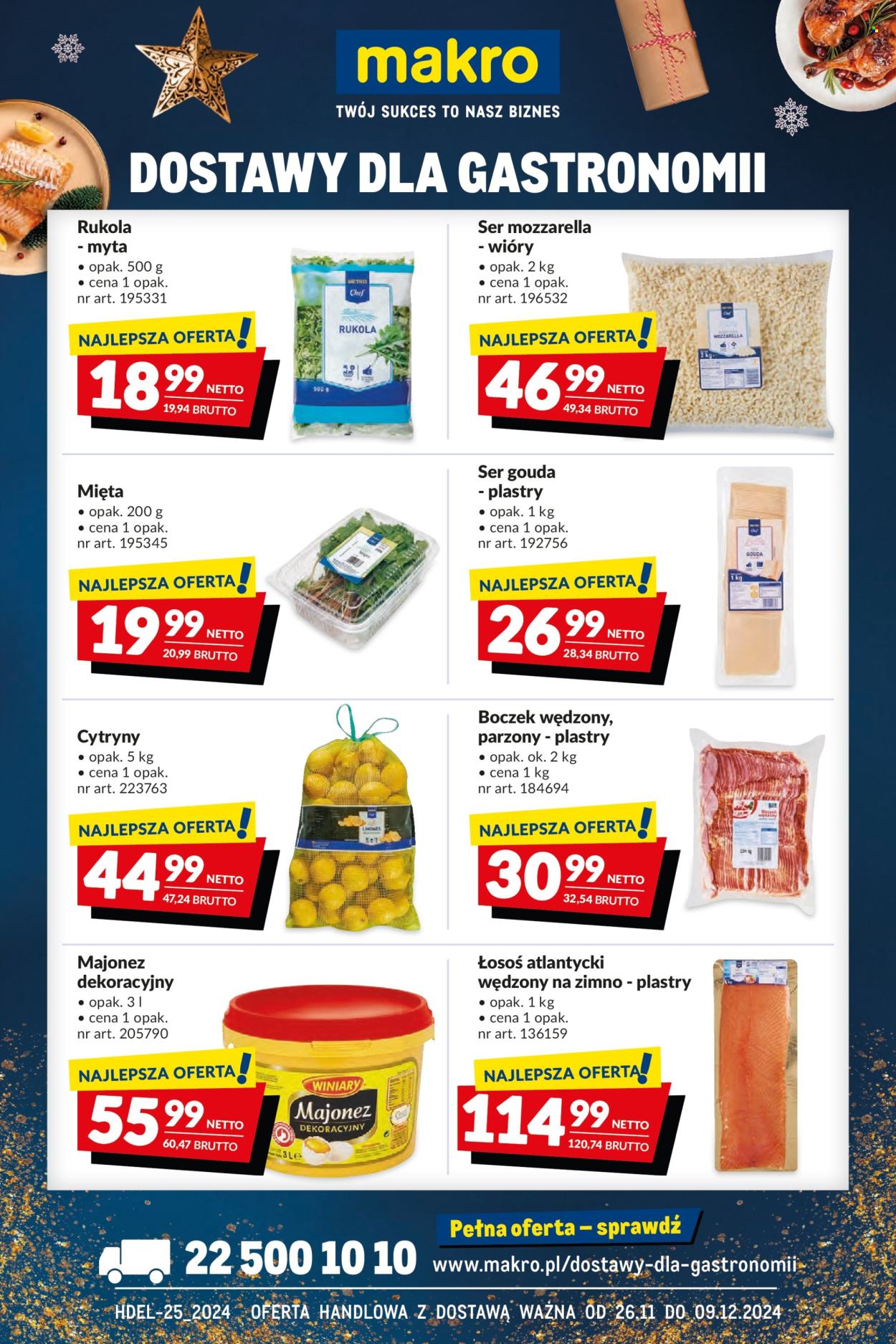 Gazetka Makro - 26.11.2024 - 9.12.2024. Strona 1