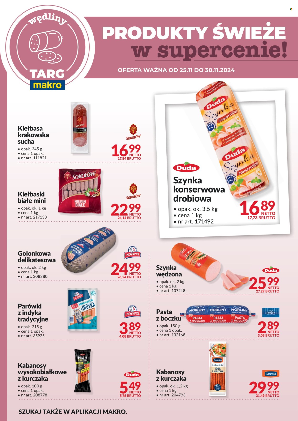 Gazetka Makro - 25.11.2024 - 30.11.2024. Strona 1