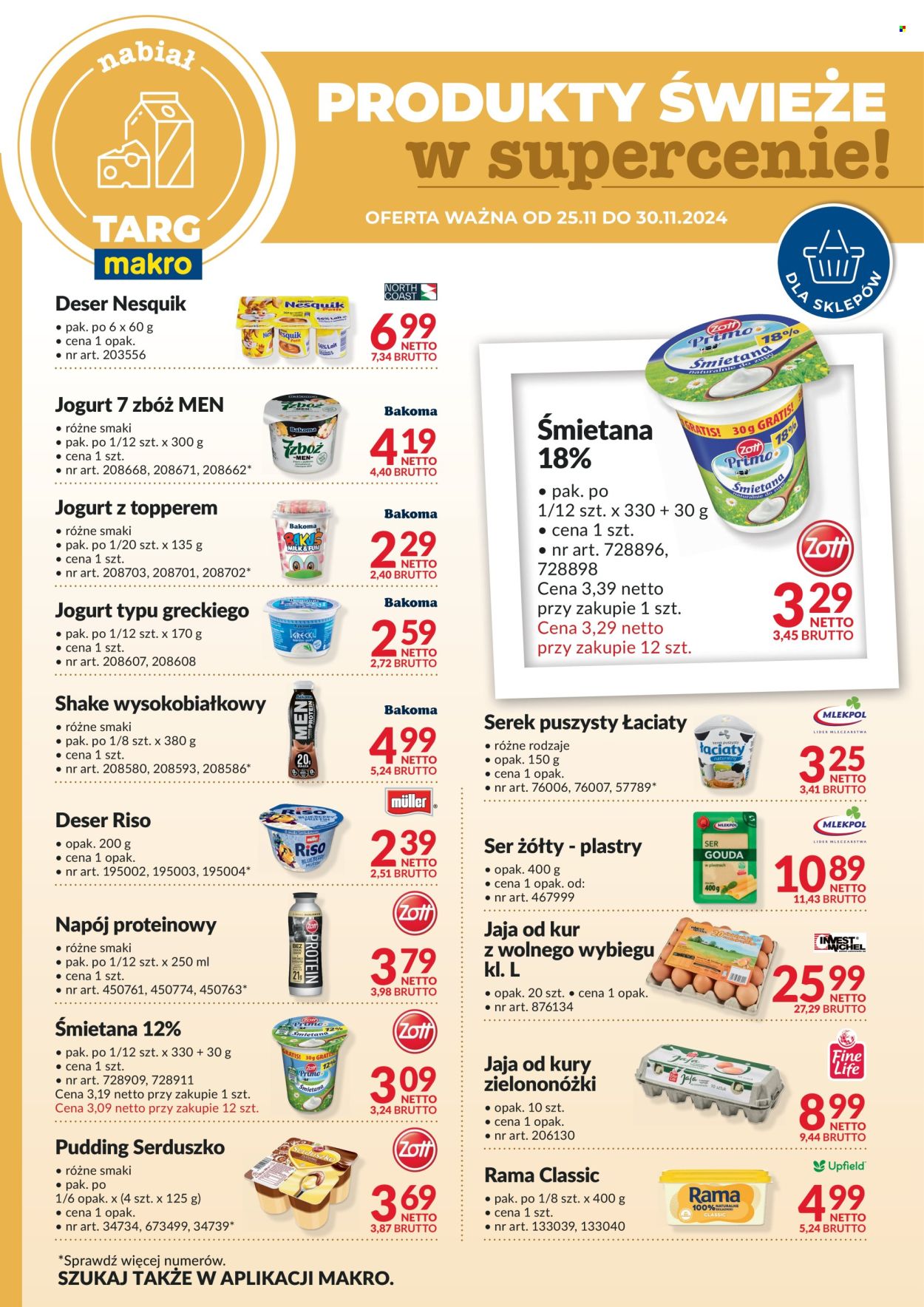 Gazetka Makro - 25.11.2024 - 30.11.2024. Strona 1