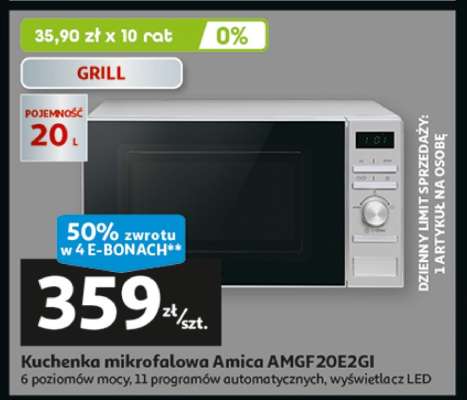 Kuchenka mikrofalowa Amica AMGF20E2GI