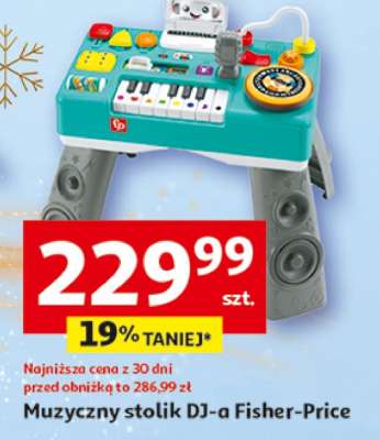 Muzyczny stolik DJ-a Fisher-Price