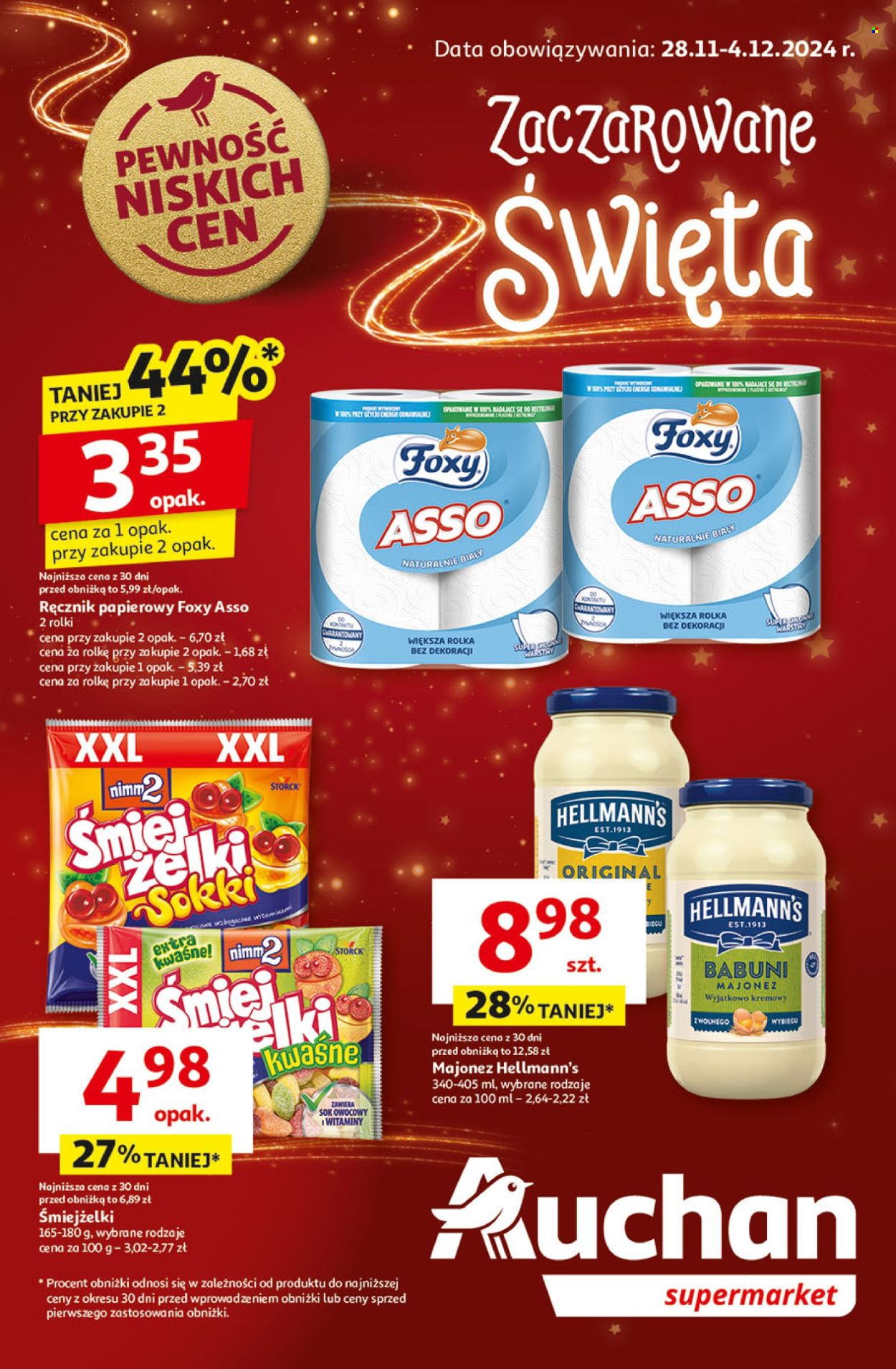 Gazetka Auchan - 28.11.2024 - 4.12.2024. Strona 1