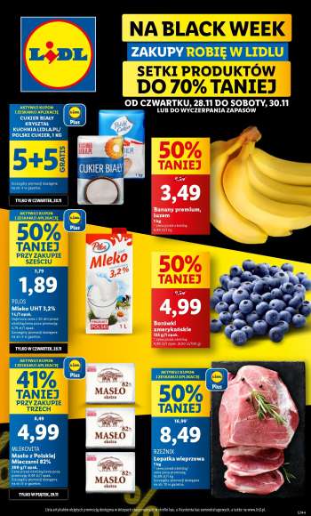 Gazetka Lidl - 28.11.2024 - 30.11.2024.