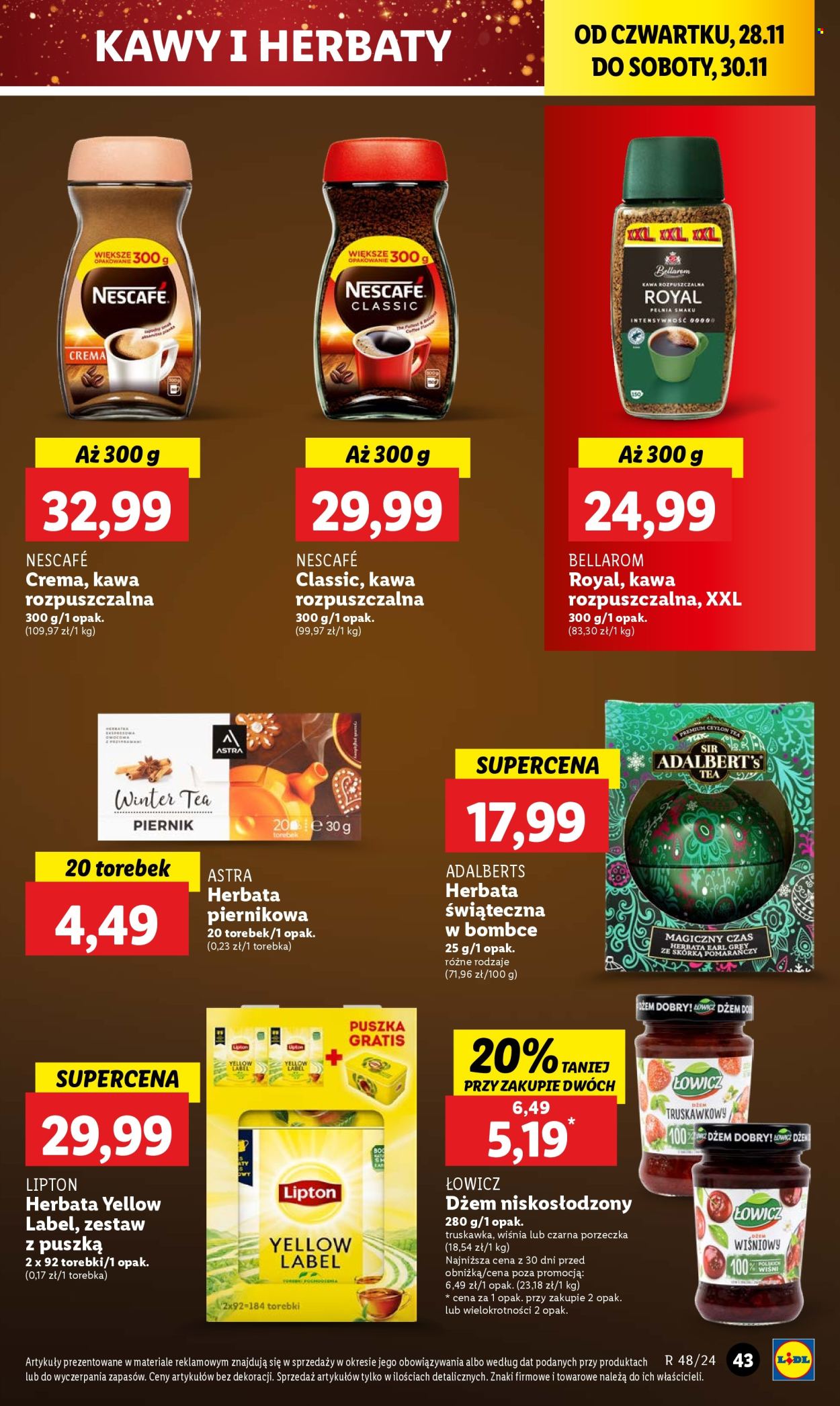 Gazetka Lidl - 28.11.2024 - 30.11.2024. Strona 1